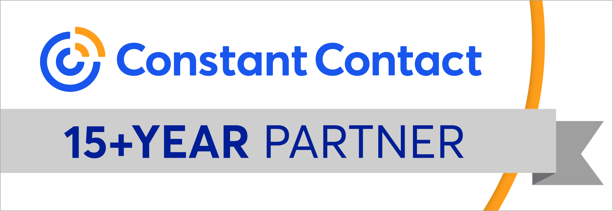 logo of Constant Contact 15 year Partner